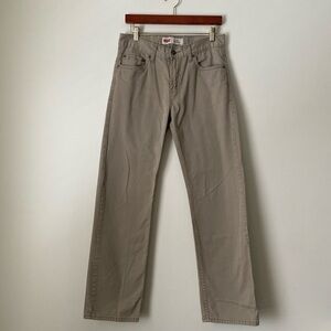 Levi's Men's Tan Straight Jeans